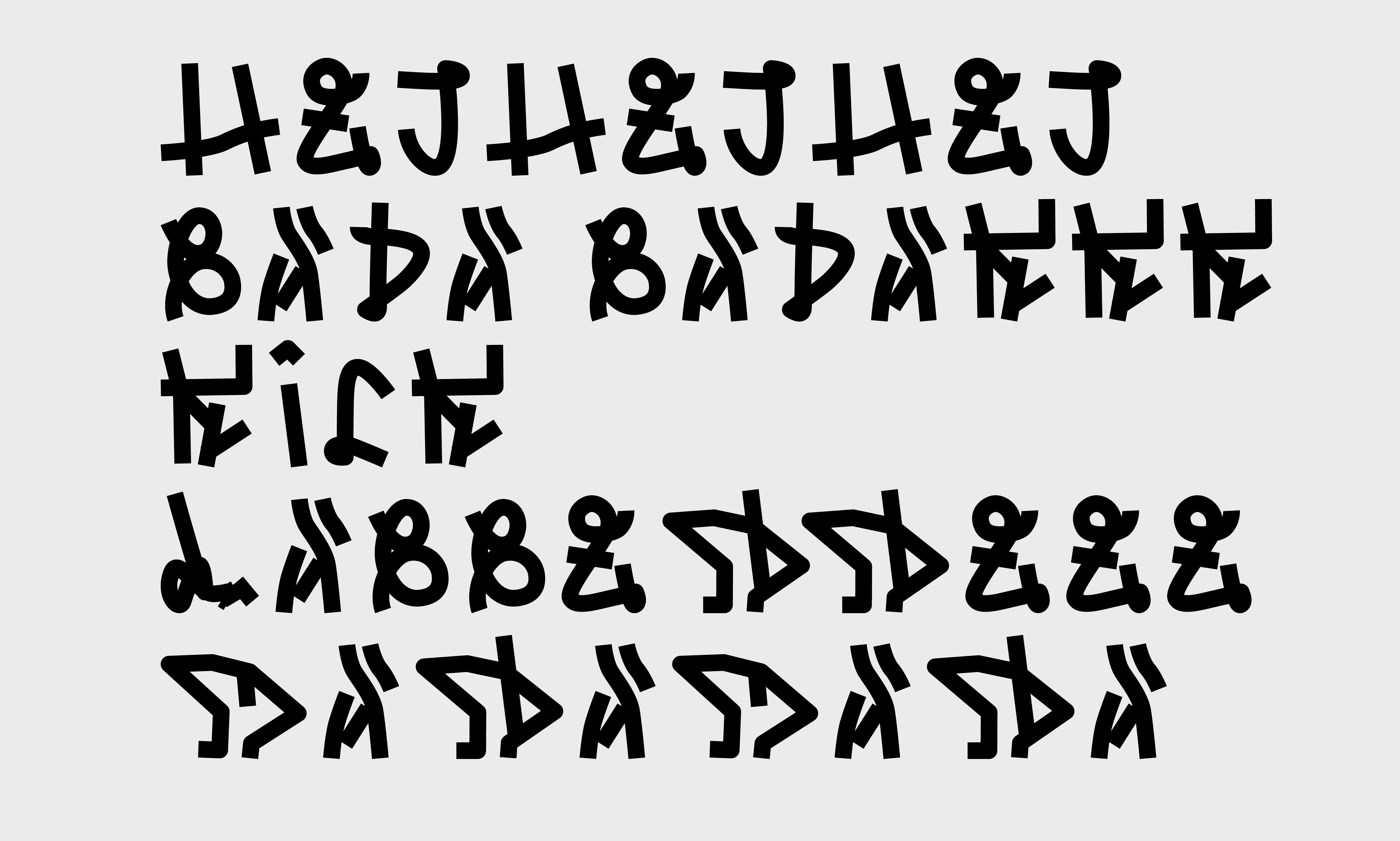 Gesture Font